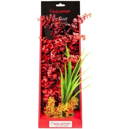 Aquatop Vibrant Wild Aquarium Plant Red - 16