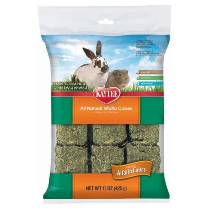 Kaytee Natural Alfalfa Cubes - 15 oz