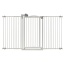 Tall One-Touch Gate II Wide in White