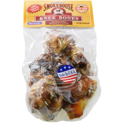 Smokehouse Knee Bone Natural Dog Treat  - 5 count