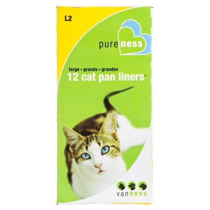 Van Ness Cat Pan Liners - Large (12 Pack)