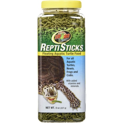 Zoo Med Reptisticks - Floating Aquatic Turtle Food - 9 oz